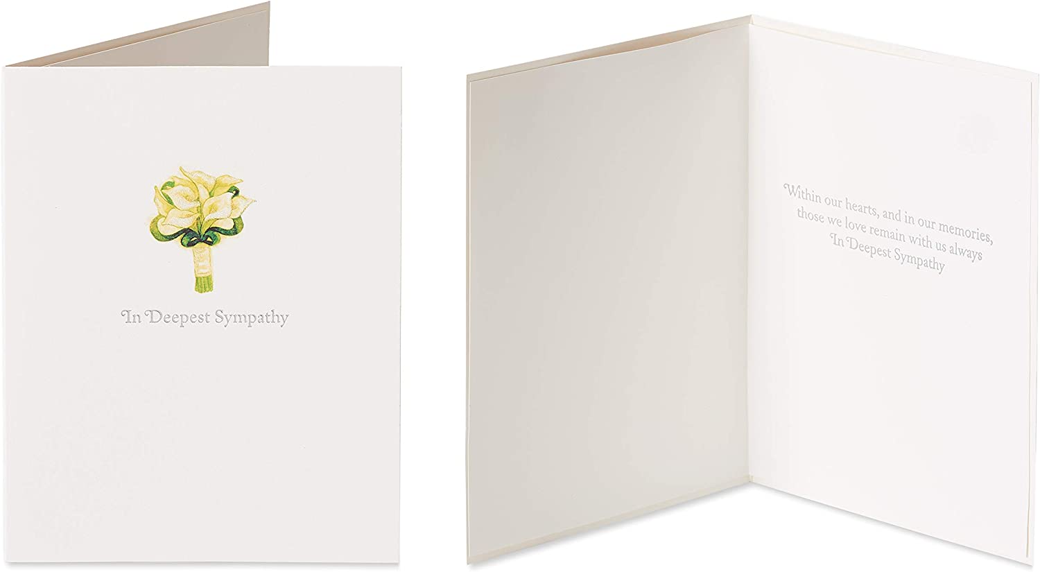 Papyrus Sympathy Cards with Envelopes, Crocus and Peace (2-Count) - Image 3